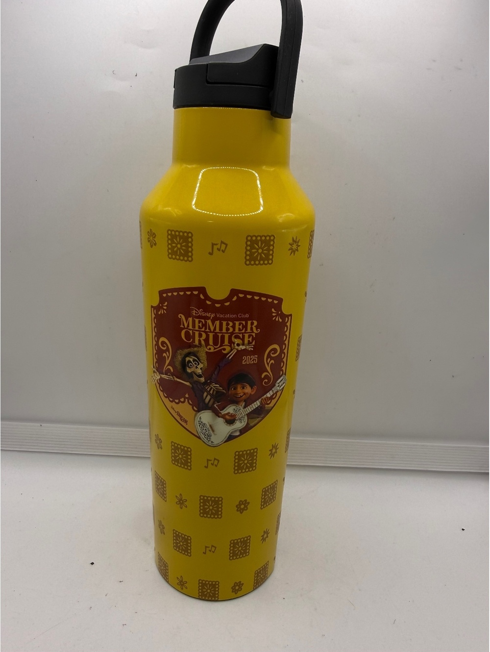 Disney Cruise Line DVCMember Cruise 2025 Corkcicle Water Bottle Coco Miguel RARE